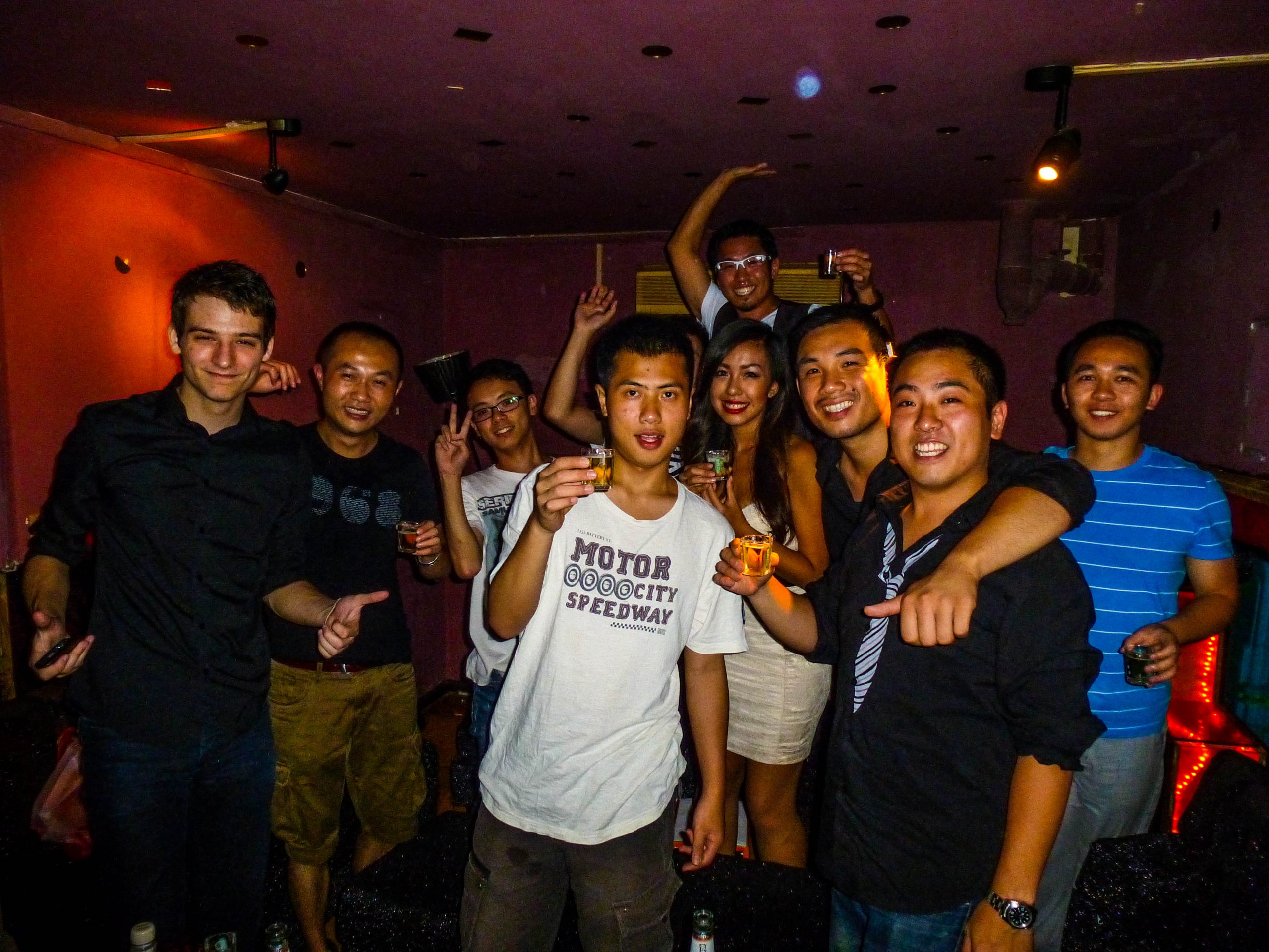 Birthday party for a TEFL teacher China style!