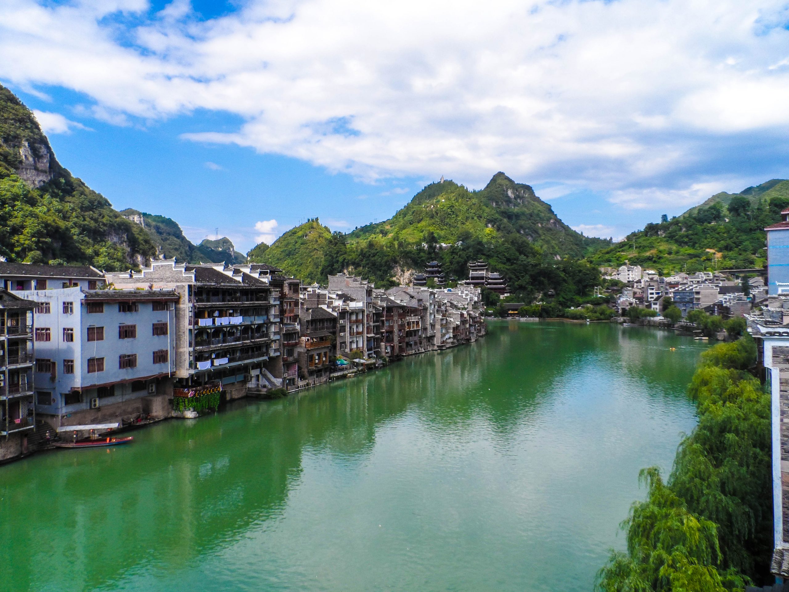 Zhenyuan riverside