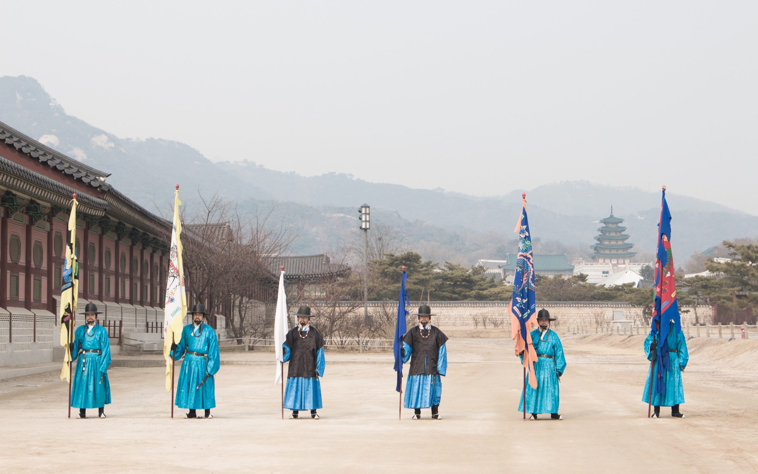 Korean courtyard