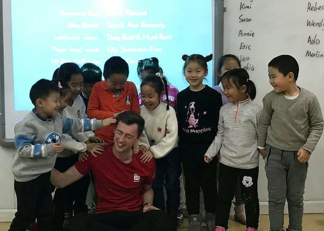 Oli at First Leap English in Beijing