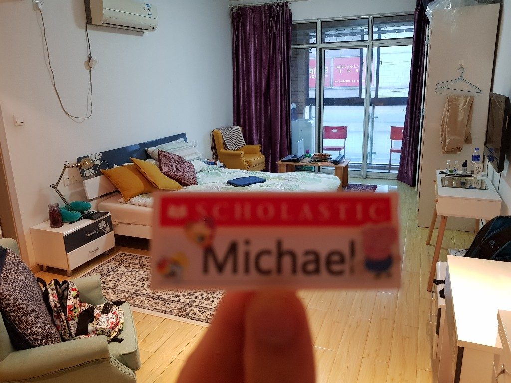 My name tag at Scholastic Wuhan