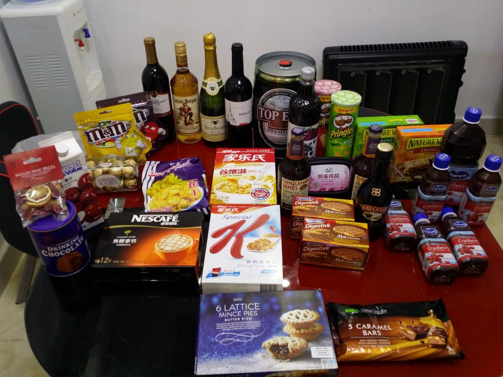Western food of TEFL teacher in Yiwu Zhejiang China