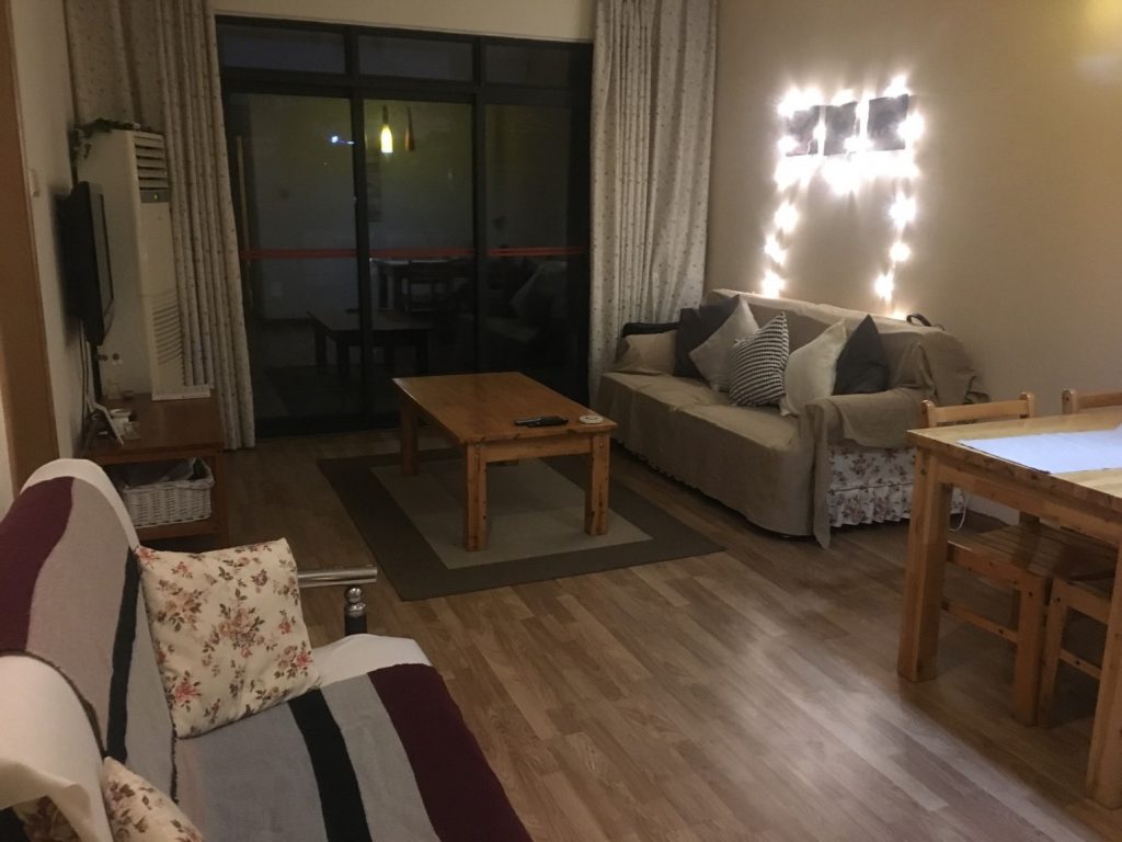 China English teachers apartment in Chengdu