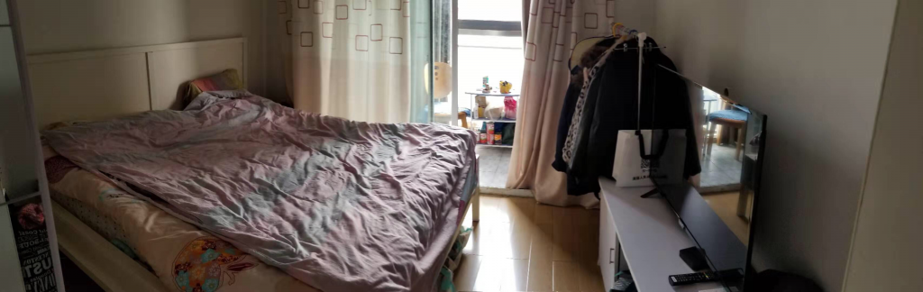 Panoramic view of my bedroom